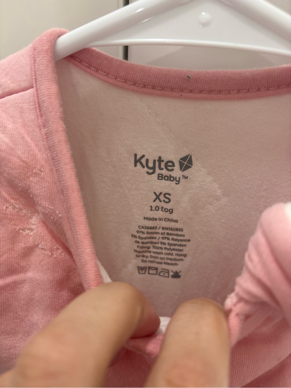 Kyte BABY Pink Infant Pajama Top
